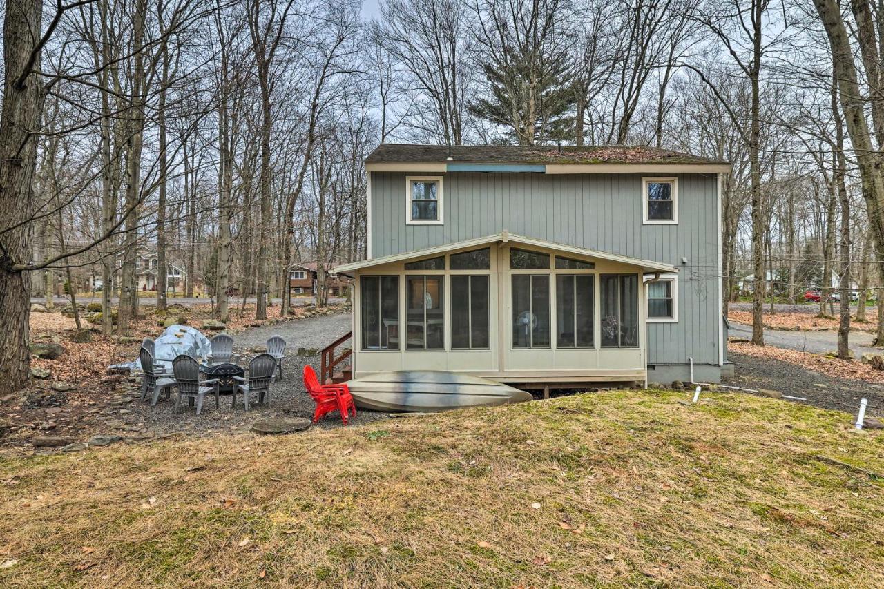 Poconos Vacation Home Walk To Locust Lake! Pocono Lake Exterior photo