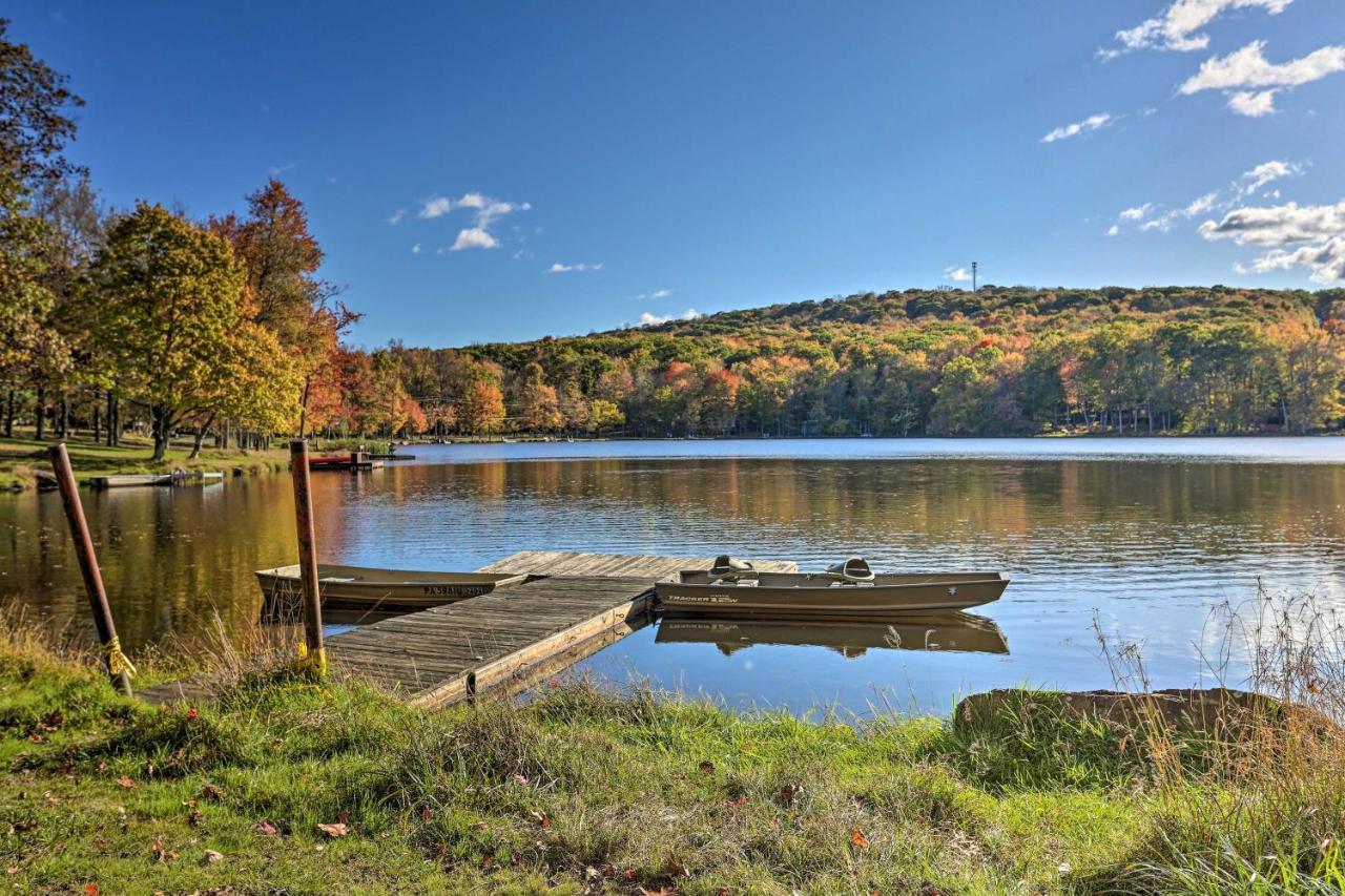 Poconos Vacation Home Walk To Locust Lake! Pocono Lake Exterior photo